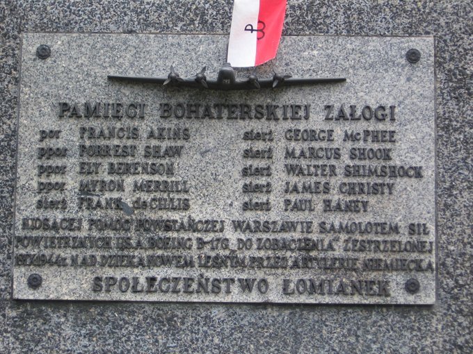Polish Memorial for Merrill's crew.jpg
